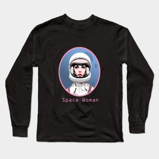 Space Woman Long Sleeve T-Shirt